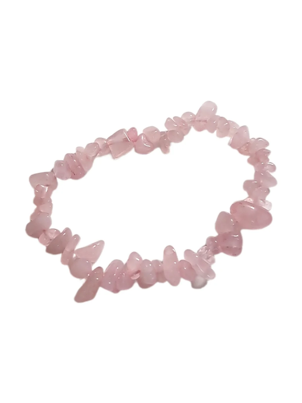 Pink Chip Bead Stretch Bracelet NWOT